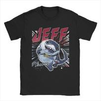 Vyriškas marškinėlis Marvel-Rivals PVP Jeff the Land Shark Naujovė Medvilniniai marškinėliai Incognito Delfino odos marškinėlis Apranga Grafiškai spausdintas S gray