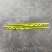 2Pcs Motorcycle Stickers Body Decal Waistline Side Skirt Stripe Graphics Removable Stickers for Motorcycle E-bike Stickers