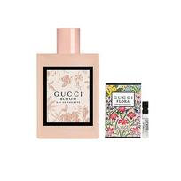 Gucci Bloom Eau De Toilette And Gucci Flora Gorgeous Jasmine Eau De Parfum Set EDT 100ml+Dreamy Gardenia 1.5ml