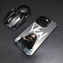 K-King Von telefono dėklas iPhone 17 16e 16 15 14 13 12 11 mini Pro Max X XR XSMAX 8 7 Air Plus apsaugantis nuo kritimo matinės galinės dalies dangtelis iPhone 11 ProMax