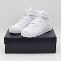 DZ2525-100 Nike Air Force 1 '07 Mid Fresh White Wolf Grey (Vyriški) 11 gray