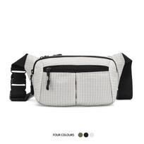 Multifunctional Chest Bag Outdoor Hiking Fanny Pack Lightweight Crossbody Waist Bag for Travel Camping Sports Multi Pocket Bag balta