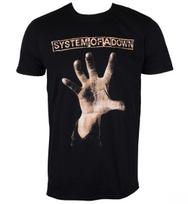 System of a Down - Hand Pattern Printed T-shirt - Casual Street - Suitable for Enthusiasts To XXL beige