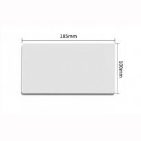Lipni sienos skylės uždanga Balta dekoratyvinė plokštė Panelės dekoras Dangtelis Namų tobulinimas White 185X100