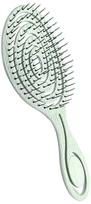 Lyrovo Organic Detangling Hair Brush for Women, Men & Children - Does not Pull on Hair - Straightening Brushes for Straight, Curly & Wet Hair (Mint white