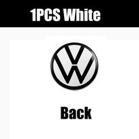 For VW Volkswagen Jetta MK5 Golf For Volkswagen VW polo 17-23 Passat CC 08-23 Auto Accessories Car Front Radiateor Badge Rear Tr For polo 21-23 gray