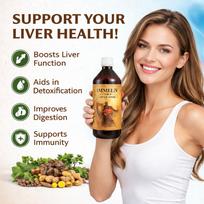 Immeliv Liver Tonic Syrup | Promotes Detox, helps with fatty liver and overall organ health | Ayurvedic | 1000ml