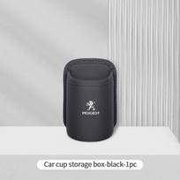 Leather Car Door Side Water Cup Holder Interior Storage Box for Peugeot 106 207 208 301 306 307 308 407 408 508 2008 4008 5008