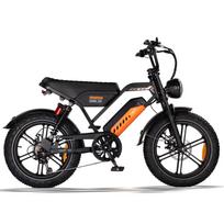 AVDL A50 Adult All Terrain Electric Bike, 20 Inch Fat Tires E-Bike, 250W Motor 48V15.6Ah Battery, Dual Disc Brakes, 7 Speed E-Mountain Bike juoda