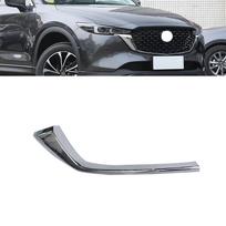 Radiator Grille Chrome Strip Trim  For Mazda CX5 CX-5 - Front Bumper Molding Upper Part KBST-50-7K1 KBST-50-7J1 Style A R