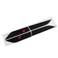 Audi 3D ABS Stickers on Car Fender Side For  Audi A3 A4 A5 A6 A7 A8 A1 A2 Q2 Q3 Q5 Q7 Q8 S3 S4 S6 RS3 RS4 RS5 RS6 Car Accessories black