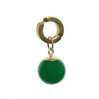Cosplay As Goku Black With These Light-weight Agate Earrings Green A