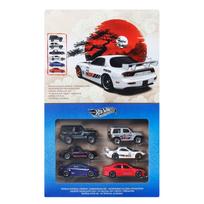 Hot Wheels Silver Series japoniški automodeliukai „Streets of Japan“, 6 vnt.