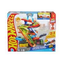 Hot Wheels City triukų garažas „2 viename“