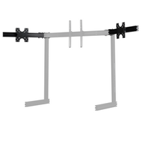 Next Level Racing Floor stand | Tilt | ELITE Free Standing Triple Add-On Monitor Stand | 21-43 " | Black