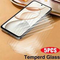 5PCS Clear Tempered Glass for Honor 400 200 90 Lite HD Screen Protector for Honor X8B X7A X7B Magic 7 Phone Accessories Glass Honor Magic7 balta