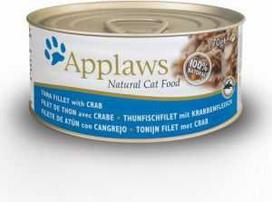 Applaws Natural Cat Food Tuna fillet with crab - wet cat food