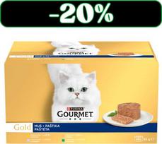 Purina GOURMET GOLD Mus Mix of flavors 48x85g