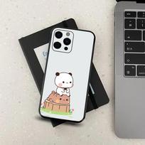 Cartoon Cute BuBu D-DuDu Phone Case For Apple iPhone 15,14,13,12,11,Pro,X,XS,Max,XR,Plus,Mini Soft Black Cover iPhone11 gray