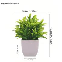 Artificial Green Bonsai for Home or Office Decor - Indoor Simulation Plants and Flowers green
