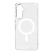 Obal:Me MagNetix Crystal phone case with MagSafe support for Samsung Galaxy A56 (A566) transparent