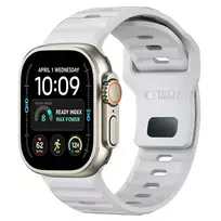 Tech-Protect SILICONE LINE APPLE WATCH 8 / 9 / 10 / 11 / 12 / SE / ULTRA (44 / 45 / 46 / 49 MM) LUNAR GREY