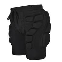 Snowboarding Protective Padded Shorts Skiing Hip Protector Padded Short for Skiing Skating black