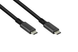 Alcasa 2404-MT010S USB cable USB4 Gen 3x2 1 m USB C Black