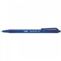 Bic Round Stic Clic Blue Clip-on retractable ballpoint pen Medium 20 pc(s)
