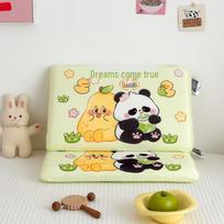 2026 Zero-Pressure Memory Pillow for Kids - Neck Support for Kindergarten & Student Dorm 30x50cm (Single Pillowcase) beige