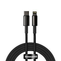 Baseus CATLWJ-A01 Lightning - USB-C PD 20W 480Mb/s 2m cable - black - OUTLET