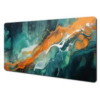 Art Aesthetics Marble Texture Design large Mouse Pad Desk Mat NonSlip Stitched Edge office mat Gaming pad mouse pads mauspad 30x80x0.3cm