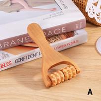 Reductive Massage Wooden Massage Tool Maderotherapy Neck Massager Roller Wood Therapy Tools For Body A beige