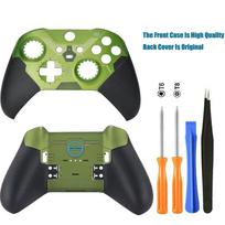 for Xbox Elite Series 2 Controller Replacement Housing Shell Halo Version Faceplate Front Case Back Rear Cover Front Back Cover A
