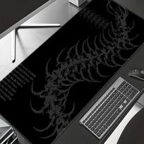 Xxl Dark Gothic Centipede Gaming Mouse Pad Spine Ribs Large Mouse Mat Desk Mat Office Keyboard Mouse Pads Deskmat Mause Mousepad 800x400x2mm
