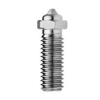 Bimetallic 3D Printer Nozzle HighTemperature Resist Wear Resistant For K1 Volcano/E3DV6/MK8/Neptune 0.4mm 0.6mm 0.8mm 0.4mm gray