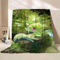 Pokémon Eevee flanelinis pledas lovai, sofai, namams, miegamajam, biurui, kelionėms, vaikams, šiltas, minkštas, dovanos 30x40in