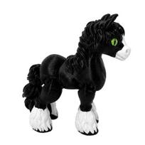 3D Printed Articulated Pony Figurine, Movable Joints Cute Horse Toy with Realistic Eyes, Mini Desktop Decor, Compact Collectible Model for Desk 1pc