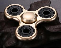 Naujas aliuminio lydinio Fidget Spinner EDC rankai, skirtas autizmui, ADHD, nerimui, streso malšinimui, susikaupimui, metalinis rankinis spinneris, Fidget žaislai auksas