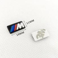 Visiems BMW E46 E39 E38 E90 E60 E36 F30 F20 X1 X3 X5 M Logotipo Automobilio Vairo Stebulės Dangteliai Centrinis Emblemos Lipdukas Pasidaryk Pats Lipdukas 2 PCS white