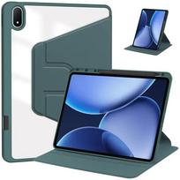 Funda for OnePlus Pad 3 Case 13.2 inch 360 Rotating Acrylic Back For OPPO Pad 4 Pro 13.2 OPD2409 Tablet Cover with Pencil Holder OnePlus Pad 3 tamsiai žalia spalva