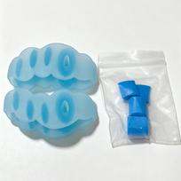 Adjustable Cloud-Shaped Silicone Toe Separator - Breathable, Anti-Abrasion, Soft Corrector