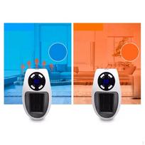 Mini Heater US Adapter Plug with Remote Controller for Study Bedroom Kitchen