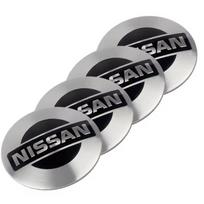 1 rinkinys automobilio ratlankio centrinio dangtelio lipdukas apdaila Nissan Juke Leaf Qashqai Patrol Pathfinder X-Trail Nismo Murano priedams 4Pcs
