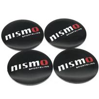 1 rinkinys automobilio ratlankio centrinio dangtelio lipdukas apdaila Nissan Juke Leaf Qashqai Patrol Pathfinder X-Trail Nismo Murano priedams 4Pcs