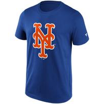 MLB New York Mets NY T-Shirt Primary Logo Team Graphic Baseball royal blau Unisex T-Shirt S blue