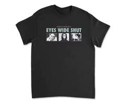Stanley Kubrick Black T shirt (from the movie  Eyes Wide Shut ) - Retro Style - Unisex Streetwear Shirt for All Seasons 140