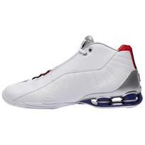 Nike Shox BB4 QS 'Raptors' (Unisex) White / Metallic Silver / Court Purple Basketball Shoes CD9335 100 44.5 white