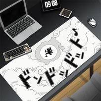 Keyboard Pad Laptop Hd Print Anime Luffy Mouse Pad Black And White One Piece Desk Mat Pc Gamer Rug Office Carpet Home Table Pad 900x400x2mm