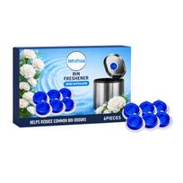 6pcs Bin Freshener, Carnation Scent Trash Can Deodorizer Gel, Slow-release Non-dripping Long Lasting Odor Neutralizing Freshener For Home Office Gifts 1 Box